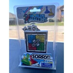 World’s Smallest Sorry! – Miniature Classic Board Game for 1–2 Players